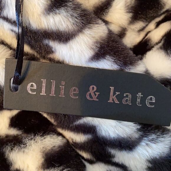 Ellie & Kate Black/White Houndstooth Jacket Sz M NWT - Picture 9 of 9